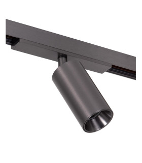 Lucide Premium LINIAL BIX Track - 1-circuit Track lighting system - 1xLED - Satin Gun Metal-2