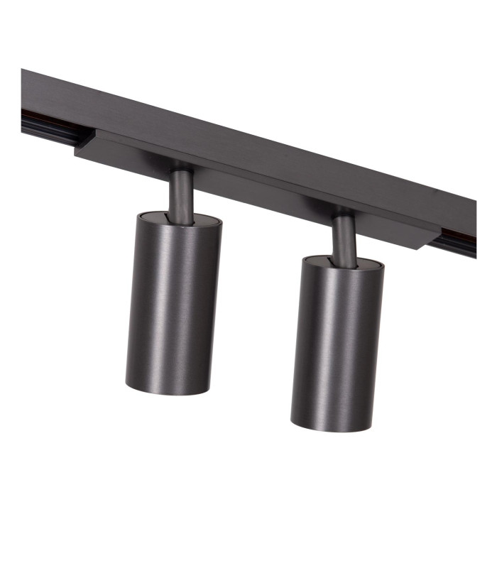 Lucide Premium LINIAL BIXX Track - 1-circuit Track lighting system - 2xLED - Satin Gun Metal-3