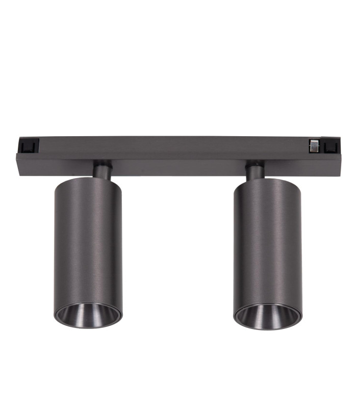 Lucide Premium LINIAL BIXX Track - 1-circuit Track lighting system - 2xLED - Satin Gun Metal-4