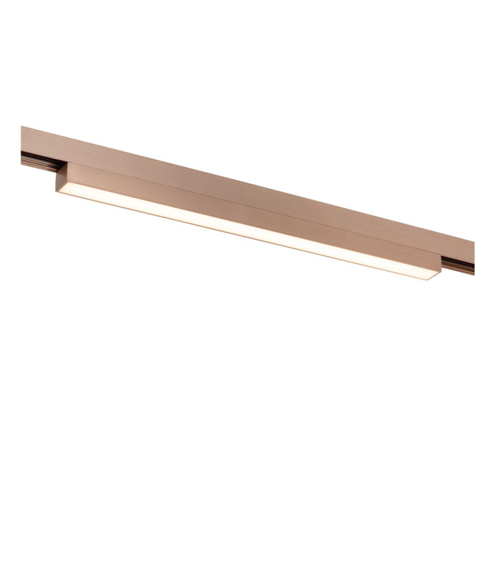 Lucide Premium LINIAL GLYX Track - 1-circuit Track lighting system - 1xLED -Champagne-1