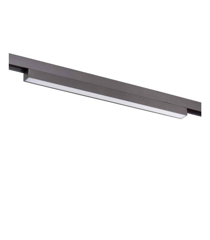 Lucide Premium LINIAL GLYX Track - 1-circuit Track lighting system - 1xLED -Grey iron-2