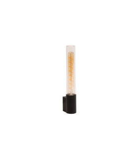 Lucide PILAR - Wall light Indoor/Outdoor - 1xE27 - IP54 - Black | Essential-2