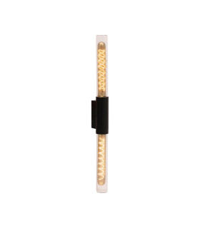 Lucide PILAR - Wall light Indoor/Outdoor - 2xE27 - IP54 - Black | Essential-1