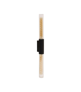Lucide PILAR - Wall light Indoor/Outdoor - 2xE27 - IP54 - Black | Essential-2