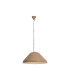 Lucide ANDRES - Pendant light - Ø 56 cm - 1xE27 - Taupe | Vibes-1