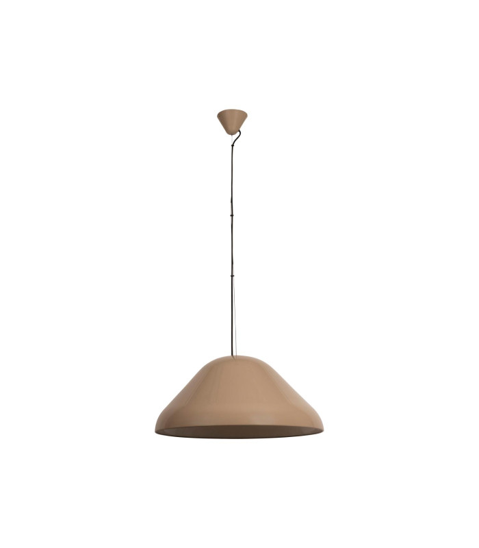 Lucide ANDRES - Pendant light - Ø 56 cm - 1xE27 - Taupe | Vibes-2