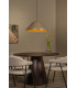 Lucide ANDRES - Pendant light - Ø 56 cm - 1xE27 - Taupe | Vibes-3