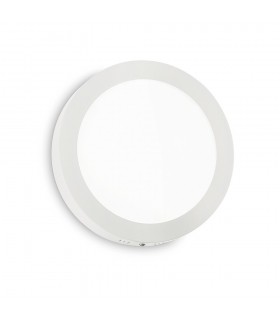 Integrated Simple LED Indoor 1 Light Ceiling Lamp White 3000K - 1