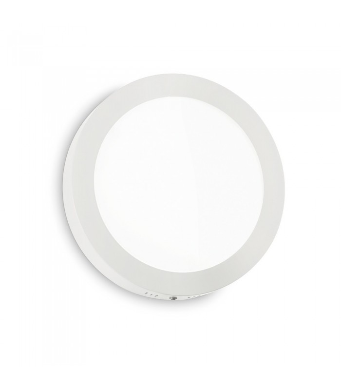 Integrated Simple LED Indoor 1 Light Ceiling Lamp White 3000K - 1