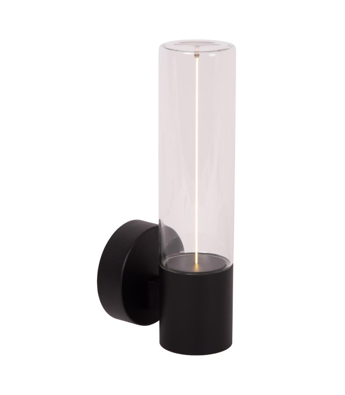 Lucide FILANI - Wall light Indoor/Outdoor - LED - 1x8W 2700K - IP54 - Black | Essential-1