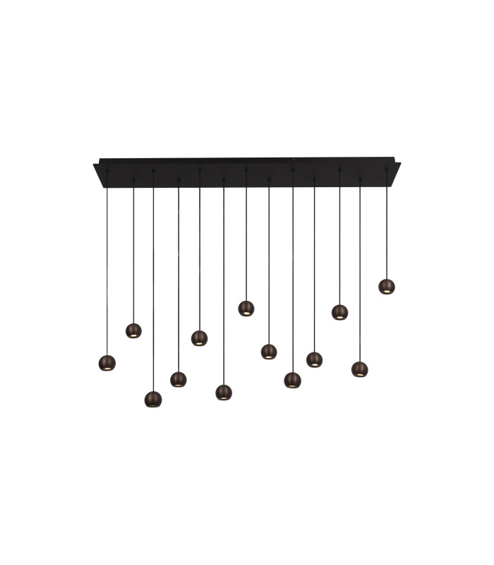 Lucide MONTANA - Pendant light - LED Dim. - CCT - 13x5