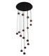 Lucide MONTANA - Pendant light - LED Dim. - CCT - 16x5