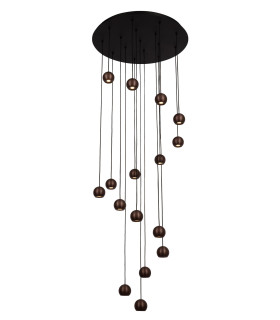 Lucide MONTANA - Pendant light - LED Dim. - CCT - 16x5