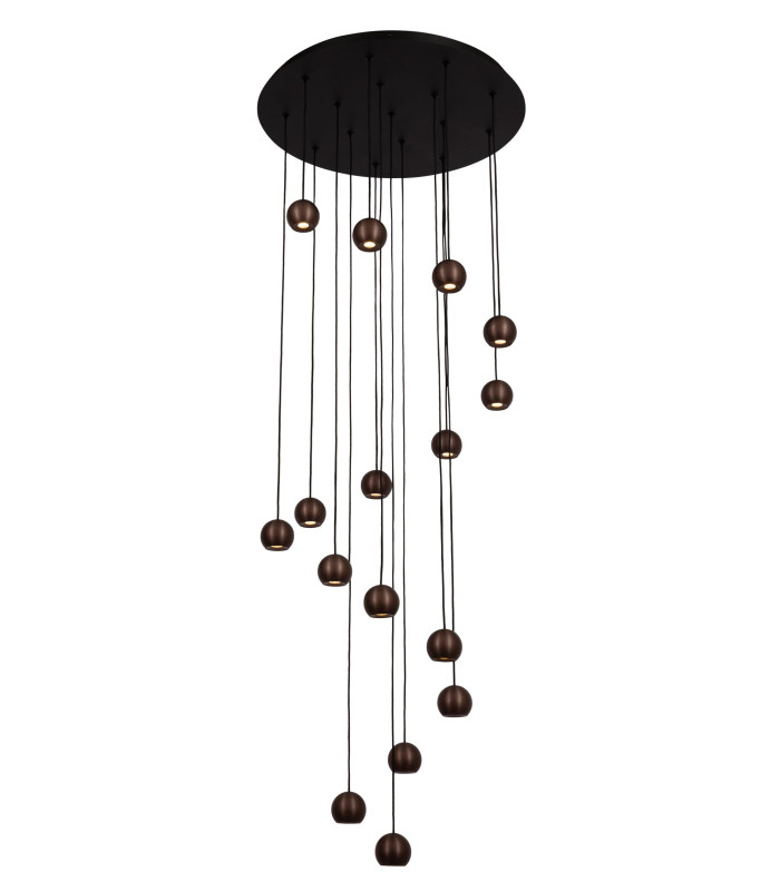 Lucide MONTANA - Pendant light - LED Dim. - CCT - 16x5