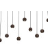 Lucide MONTANA - Pendant light - LED Dim. - CCT - 13x5