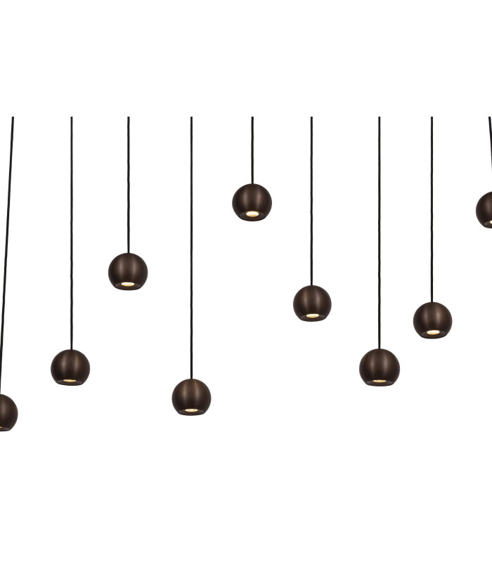 Lucide MONTANA - Pendant light - LED Dim. - CCT - 13x5