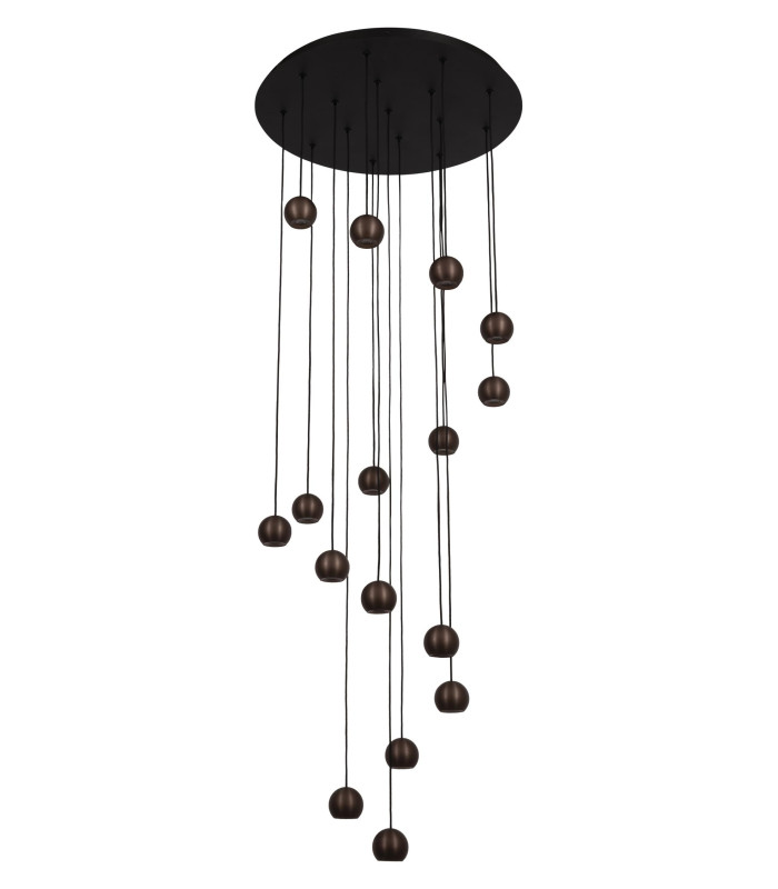 Lucide MONTANA - Pendant light - LED Dim. - CCT - 16x5