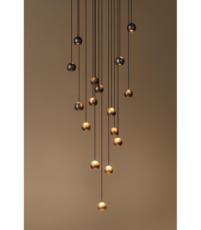 Lucide MONTANA - Pendant light - LED Dim. - CCT - 16x5
