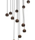 Lucide MONTANA - Pendant light - LED Dim. - CCT - 16x5