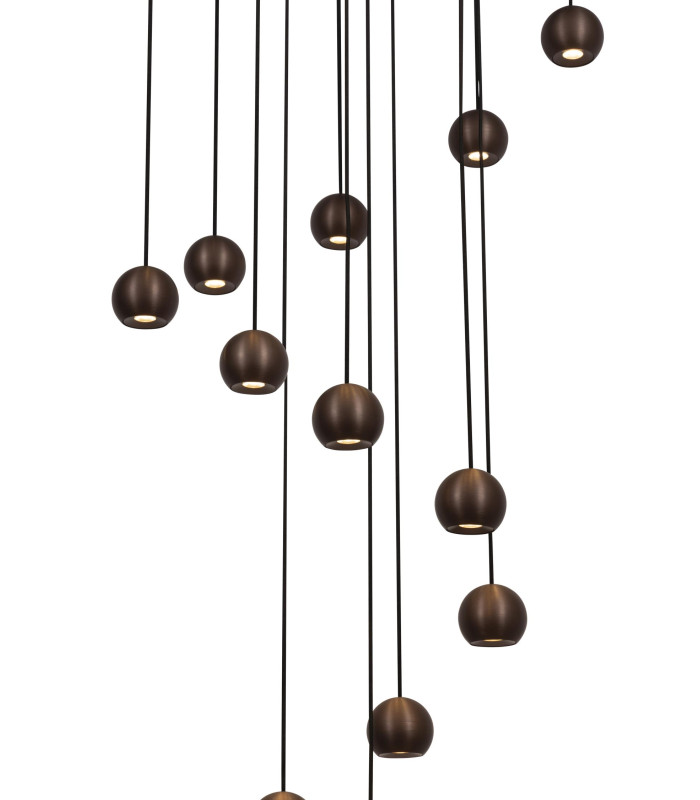 Lucide MONTANA - Pendant light - LED Dim. - CCT - 16x5