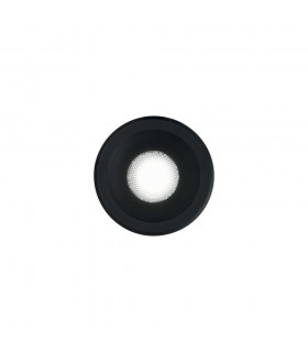 Integrated LED Indoor Recessed Downlight Lamp 1 Light Black 3000K - 1