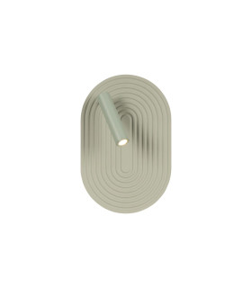 Lucide CARMINO - Wall light - LED - 1x14W 2700K - Green | Essential-1