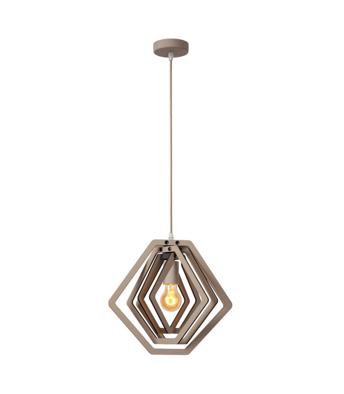 Lucide MAURO - Pendant light Children - 1xE27 - Taupe-1