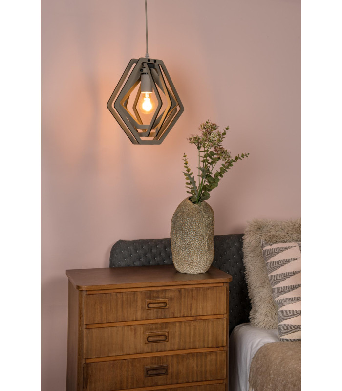 Lucide MAURO - Pendant light Children - 1xE27 - Taupe-3