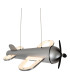 Lucide FOKKER - Pendant light Children - LED - 1x28W 2500K - Grey iron-4