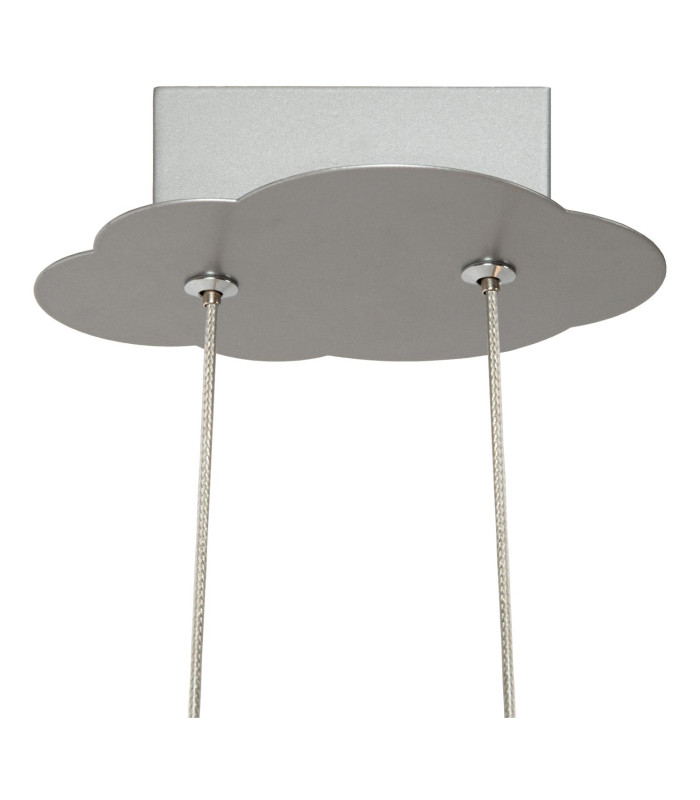 Lucide FOKKER - Pendant light Children - LED - 1x28W 2500K - Grey iron-5