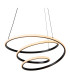 Lucide ESPIRAL - Pendant light - LED Dim. - CCT - 1x40W 2700K/4000K - Black | Essential-5