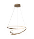 Lucide ESPIRAL - Pendant light - LED Dim. - CCT - 1x40W 2700K/4000K - Taupe | Essential-1