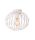 Lucide MANUELA - Flush ceiling light - Ø 25 cm - 1xE27 - White-1