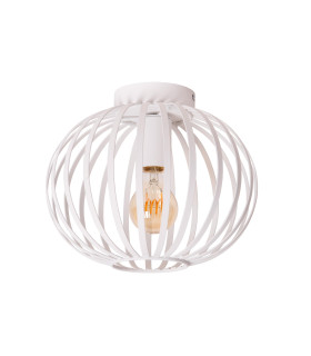 Lucide MANUELA - Flush ceiling light - Ø 25 cm - 1xE27 - White-2