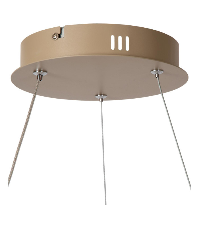 Lucide ESPIRAL - Pendant light - LED Dim. - CCT - 1x40W 2700K/4000K - Taupe | Essential-9