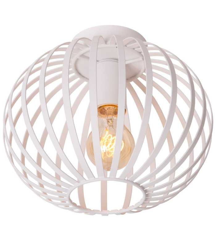 Lucide MANUELA - Flush ceiling light - Ø 25 cm - 1xE27 - White-4