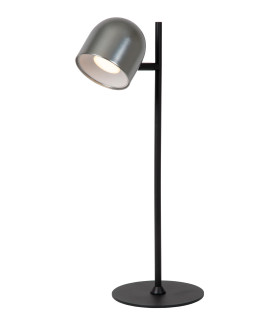 Lucide SKANSKA RECH - Rechargeable Desk lamp Indoor/Outdoor - LED Dim. - CCT - 1x3W 3000K/6000K - IP44 - Grey iron-1