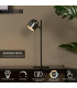 Lucide SKANSKA RECH - Rechargeable Desk lamp Indoor/Outdoor - LED Dim. - CCT - 1x3W 3000K/6000K - IP44 - Grey iron-2