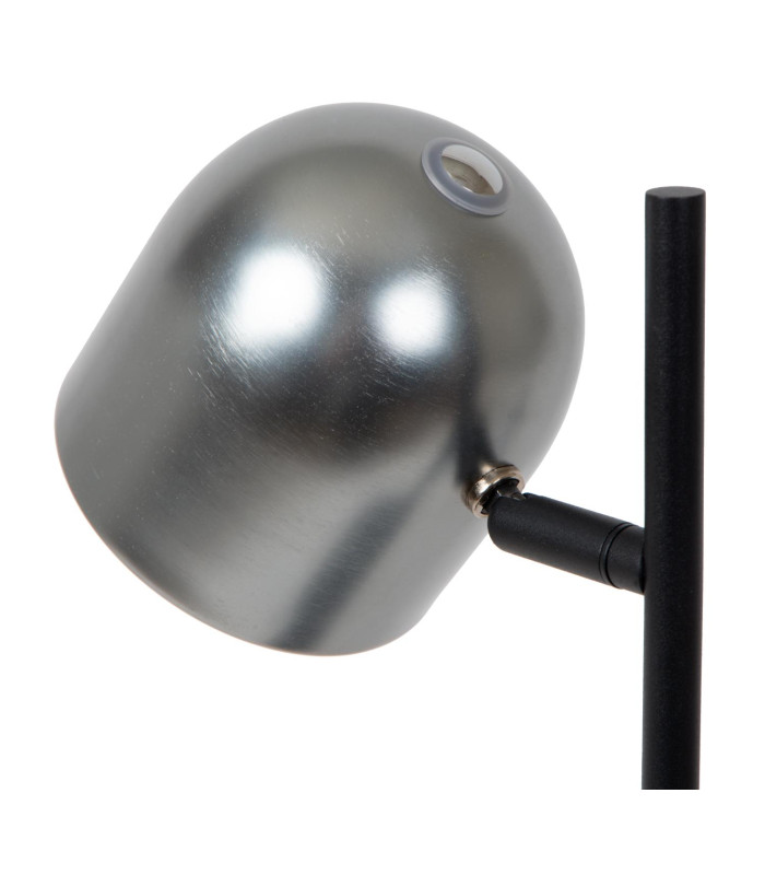 Lucide SKANSKA RECH - Rechargeable Desk lamp Indoor/Outdoor - LED Dim. - CCT - 1x3W 3000K/6000K - IP44 - Grey iron-8