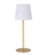 Lucide TYON - Rechargeable Table lamp Indoor/Outdoor - Ø 15 cm - LED Dim. - 1x2W 2700K - IP65 - Matt Gold / Brass-3