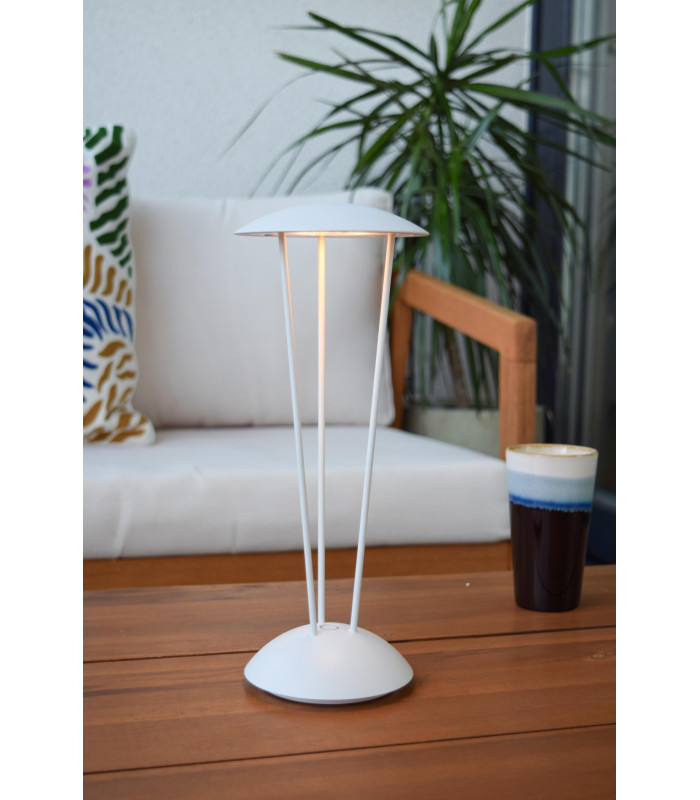 Lucide RENEE - Rechargeable Table lamp Indoor/Outdoor - Ø 12
