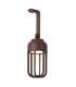 Lucide WELLS - Rechargeable Wall light Indoor/Outdoor - Ø 10 cm - LED Dim. - CCT - IP54 - Rust Brown | Essential-5