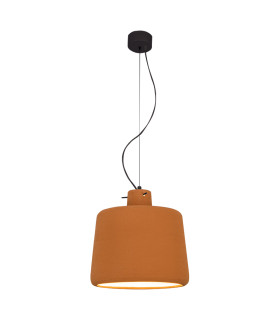 Berovo 28cm Dome Pendant Ceiling Light Natural Clay 1xE27-1