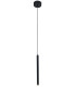 Krusevo Slim Pendant Ceiling Light Black Matt LED 2700K-1