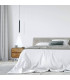 Krusevo Slim Pendant Ceiling Light Black Matt LED 2700K-3