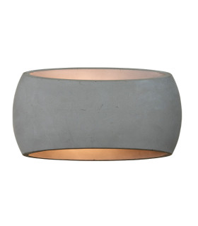 Dobrich 30cm Up & Down Wall Lamp Concrete 1xE27-2