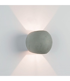 Dobrich 13cm Up & Down Wall Lamp Concrete 1xG9-1