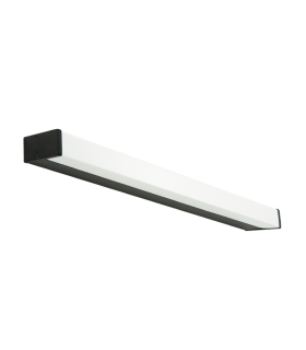 Zambelis 55cm Bathroom Over Mirror Light Black Matt LED 3000K IP44-1