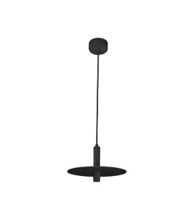 Gotse 26cm Dome Pendant Ceiling Light Sandy Black LED 3000K-1