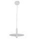 Gotse 26cm Dome Pendant Ceiling Light Sandy White LED 3000K-1